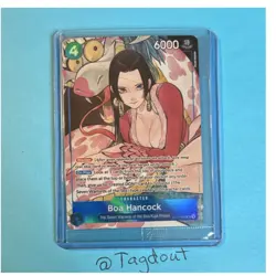 Bandai Boa Hancock ST17-004 ST17 Full Art Foil Super Rare 6000 One Piece Sealed - Image 1