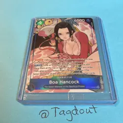 Bandai Boa Hancock ST17-004 ST17 Full Art Foil Super Rare 6000 One Piece Sealed - Image 2
