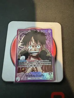 Monkey.D.Luffy (060) (Alternate Art) [OP05 - OP05-060] - NM [Foil] TCG One Piece - Image 1