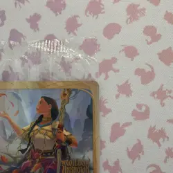Pocahontas Steadfast Traveler 48/P3 Promo Disney Lorcana Wilds Unknown sealed - Image 3