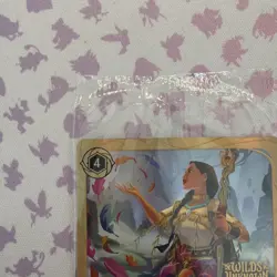 Pocahontas Steadfast Traveler 48/P3 Promo Disney Lorcana Wilds Unknown sealed - Image 4