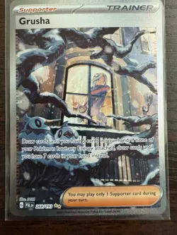 Pokemon TCG Grusha 268/193 Sv02 Paldea Evolved Holo Card - Image 1