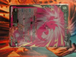 Kaio-Ken Son Goku Decisive Battle BT15 SR Gold Foil Dragon Ball Super Card Game - Image 2