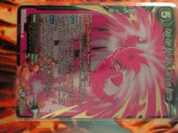 Kaio-Ken Son Goku Decisive Battle BT15 SR Gold Foil Dragon Ball Super Card Game - Image 5