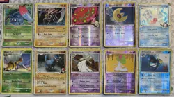 Pokemon Platinum Era Holo/ Reverse Holo 10 Card Lot HP/ DMG - Image 1