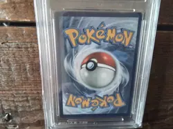 Pokemon Cards promo Holo 218 /264 greedent x sr ex graded slab card gold art b30 - Image 4