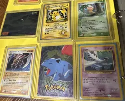 Pokemon Binder Collection Vintage To Mid Era Lots Of Cool Cards.✨ Nm-mp 169+ 🔥 - Image 1