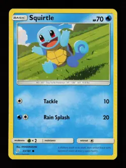 Squirtle 23/181 Common SM - Team Up Pokemon Card - Image 1