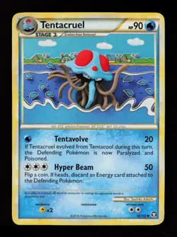 Tentacruel 50/102 Uncommon Triumphant Pokemon Card - Image 1
