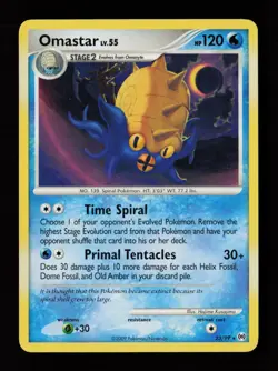 Omastar 23/99 Rare Arceus Pokemon Card - Image 1