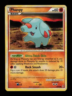 Phanpy 66/95 Common Call of Legends Pokemon Card - Image 1