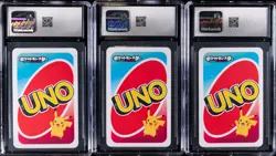 Lot of (20) 2021 Pokemon Japanese Pocket Uno Playing Cards CGC-Graded - Image 5
