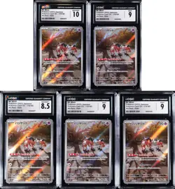 Lot (5) 2023 Pokemon Japanese Card 151 Art Rare Holo 179/165 Mr. Mime CGC Graded - Image 1