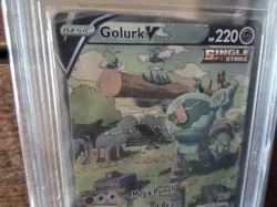 Pokemon Cards promo sr v golurk ar gx vmax secret 182/w03 ex graded art card b28 - Image 5