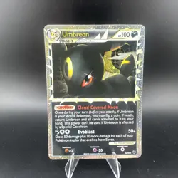 Umbreon 86/90 Prime HGSS Undaunted Pokemon Card MP - Image 1