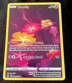 Pokemon TCG Comfey Crown Zenith: Galarian Gallery Holo Ultra Rare Card GG14/GG70 - Image 1