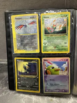 Lotto Pokemon Vintage Anni 2000 Con Raccoglitore Venosaur Blastoise Eevee - Image 3