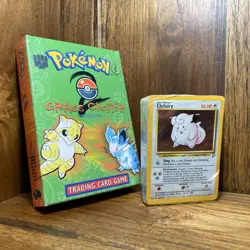 ✨ Grass Chopper Theme Deck Opened/Sealed Base Set 2 Pokemon Super Energy Removal - Image 1