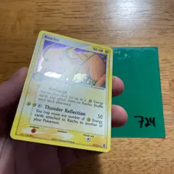 ⚡ Raichu 12/112 EX FireRed & LeafGreen Pokemon TCG Rare HOLO Foil - English 724 - Image 4