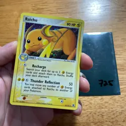 ⚡ Raichu 12/112 EX FireRed & LeafGreen Pokemon TCG Rare HOLO Foil - English 725 - Image 3