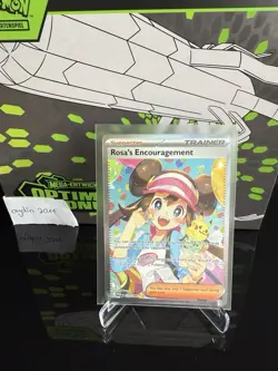 Rosa S Encouragement - 123/088 - Perfect Order Pokemon Card Near Mint English - Image 1