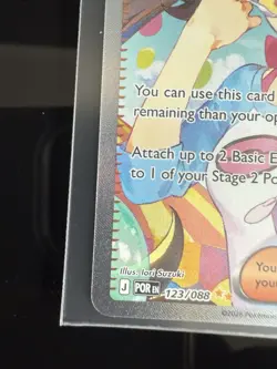 Rosa S Encouragement - 123/088 - Perfect Order Pokemon Card Near Mint English - Image 5
