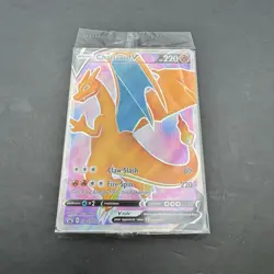 Charizard V SWSH050 Pokemon SWSH Black Star Promo Card 2020 NM Factory Sealed - Image 3