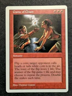 Game of Chaos Fifth Edition x1 LP MTG - English - Image 1
