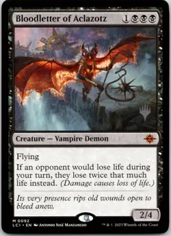 Bloodletter of Aclazotz 92 Promo Pack: The Lost Caverns of Ixalan LP MTG - Image 1