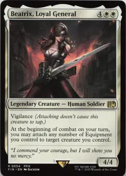 Beatrix, Loyal General R FINAL FANTASY 554 - LP - Image 1