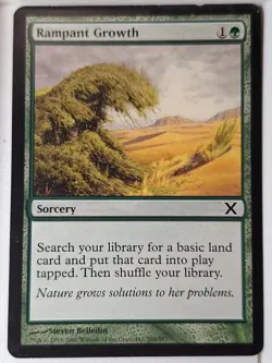 Rampant Growth - 10th Edition Core Set - Magic the Gathering MTG Nice! - Image 1
