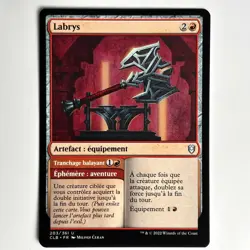 LABRYS MTG CLB - CARTE MAGIC THE GATHERING FR NEUF - Image 1