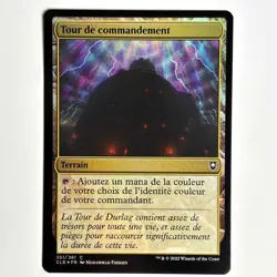 TOUR DE COMMANDEMENT MTG FOIL CLB - CARTE MAGIC THE GATHERING FR NEUF - Image 1