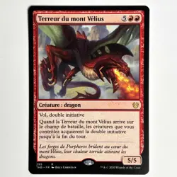 TERREUR DU MONT VELIUS MTG THB - CARTE MAGIC THE GATHERING FR NEUF - Image 1