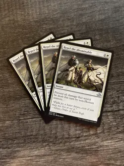 MTG 4x Repel the Abominable x4 LP Eldritch Moon - Image 1