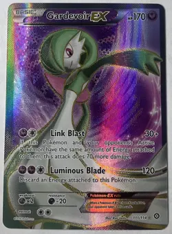 Gardevoir EX (Full Art) 111/114 XY - Steam Siege Holo NM TCG Pokemon - Image 1