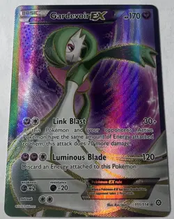 Gardevoir EX (Full Art) 111/114 XY - Steam Siege Holo NM TCG Pokemon - Image 2