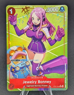 One Piece ST21-004 (C*) Jewelry Bonney (Parallel) - Starter Deck EX: Gear 5 - Image 1