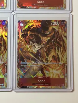 Sabo OP05-007 Illustration Box Vol. 5 Promo 4 Card Play Set Lot One Piece - Image 4