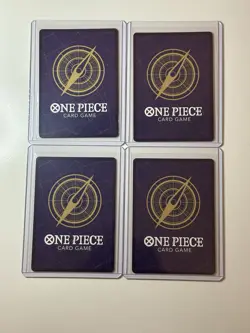 Sabo OP05-007 Illustration Box Vol. 5 Promo 4 Card Play Set Lot One Piece - Image 5