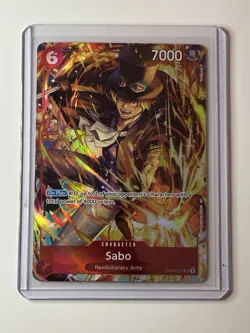 Sabo (Illustration Box Vol.5) OP05-007 One Piece Promotion Card Foil - Image 1
