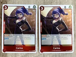 Carina OP07-005 One Piece 500 Years in the Future Rare Near Mint - Image 1