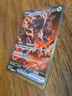 Blood Moon Ursaluna EX Prismatic Evolutions Card 168/131 Pokemon Card - Image 3