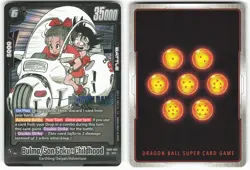 Bulma/Son Goku : Childhood SB01-057 SR Dragon Ball Super Card - Image 1