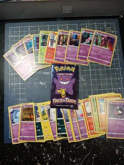 POKEMON TCG Trick or Trade Halloween 2022 Complete 30 Card Set W/ Holo Cards - Image 1