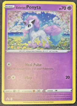 Galarian Ponyta SWSH013 SWSH: Sword & Shield Promo Cards Holo - Image 1