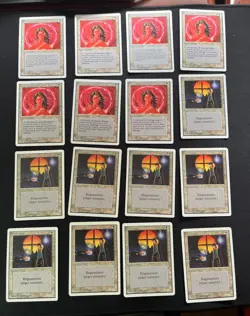63 Card Unlimited Common Lot MTG Magic The Gathering Vintage White #2 - Image 3