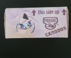 Pokemon TCG WOTC 1999 Fossil Card Box EMPTY Vintage RARE - Image 2