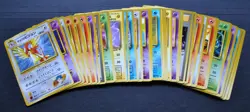Japanese Pokemon Lot 35 Cards - Rare/Unc/Common - NM - Base Challenge Rocket - Image 1