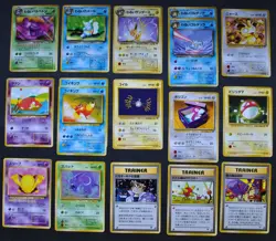 Japanese Pokemon Lot 35 Cards - Rare/Unc/Common - NM - Base Challenge Rocket - Image 5